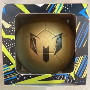 Messi Golden Soccer Ball
